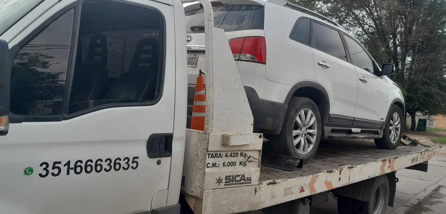 Grúa auxilio Bialet Massé